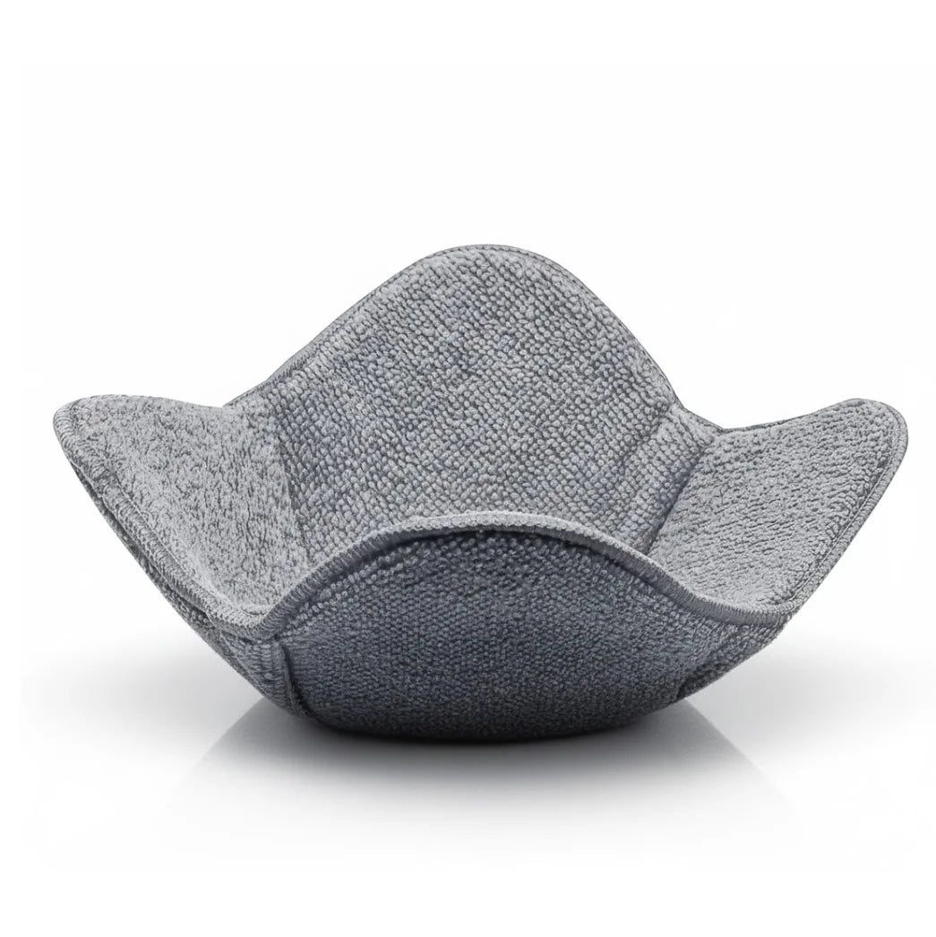 1-4PCS Microwave Bowl Cozy Quilted Heat Resistant Holder for Bowls Plates Soup Food Kitchen Insulated Protector